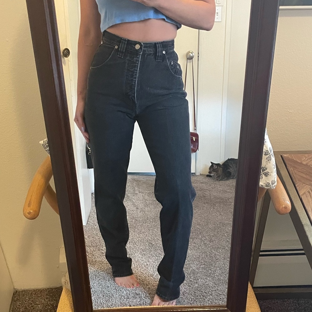 Vintage Wrangler SilverLake Black jeans